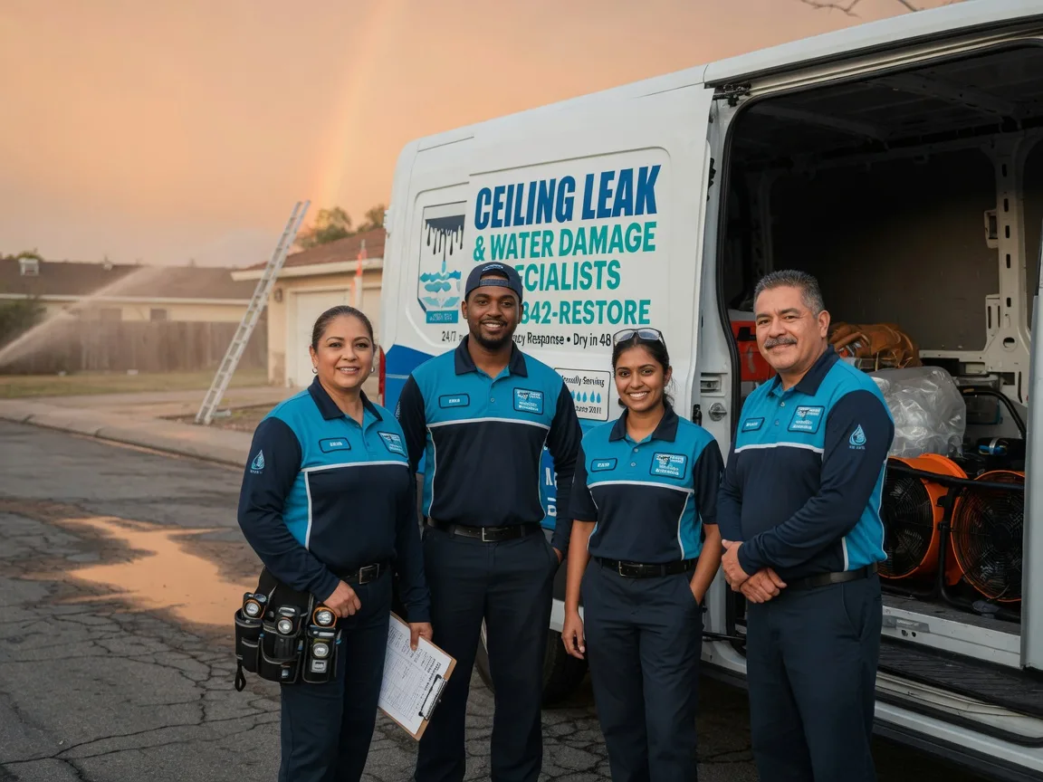 Ceiling Leak Cleanup company in Sonora, CA